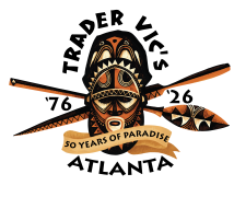 Trader Vic’s Atlanta 50th Anniversary Logo Trader Vic's Atlanta 50th Anniversary Logo