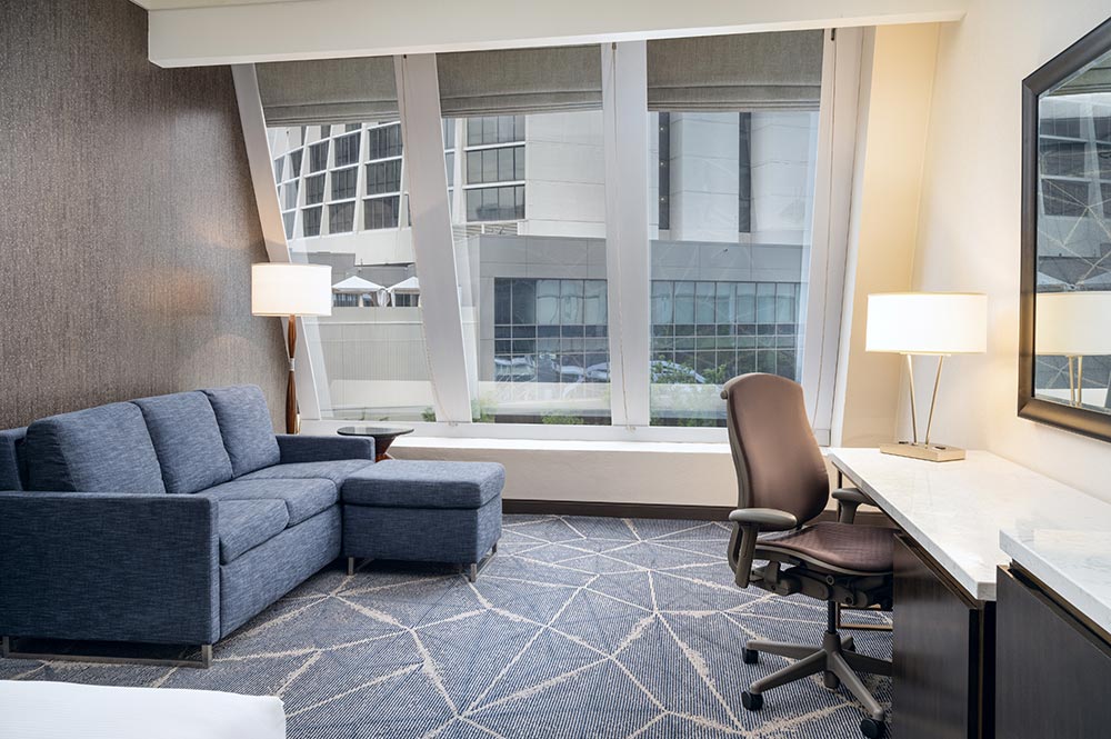 Hilton Atlanta Room King Studio Seating