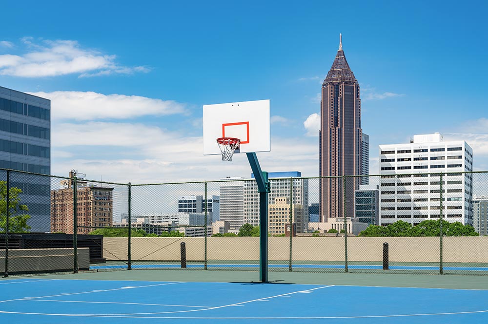 Hilton Atlanta Basketball Court
