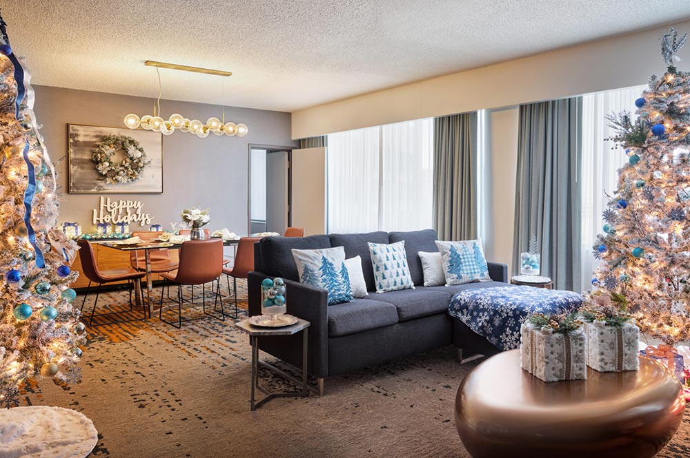 Hilton Atlanta Winter Wonderland Suite